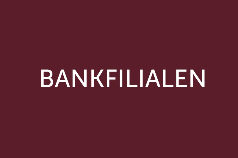 Bankfilialen