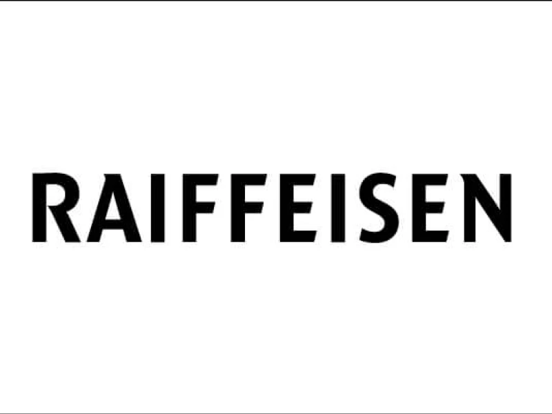 Auch sehr viele Filialen der Raiffeisenbank setzt erfolgreich auf die Bildschirmlösungen von Novis.