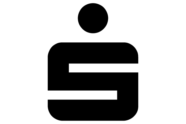 sparkassen logo. Zusammenarbeit mit Novis Monitors.